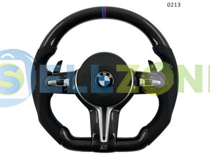 Carbon M Sports Τιμόνι Για BMW E Series 1 3 X1 X5 X6 E90 E70 E53 - 0213